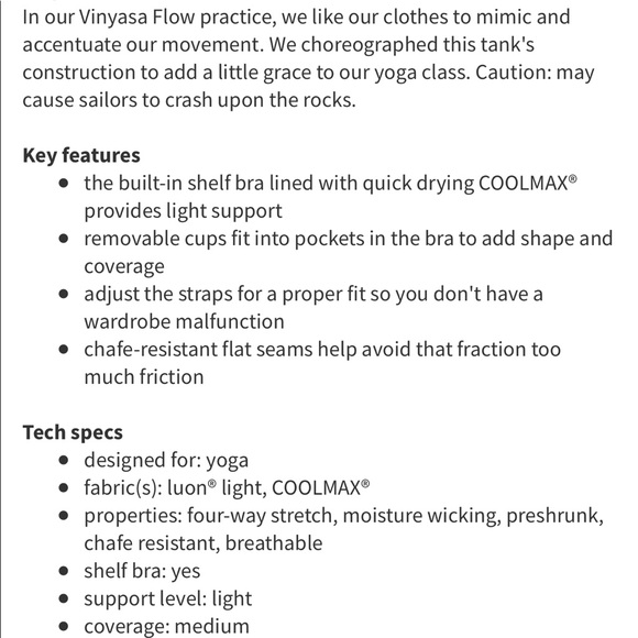 LuluLemon Ariel Purple Workout Top - Picture 3 of 8